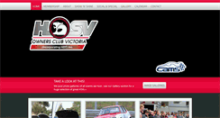 Desktop Screenshot of hsvownersclub.com.au